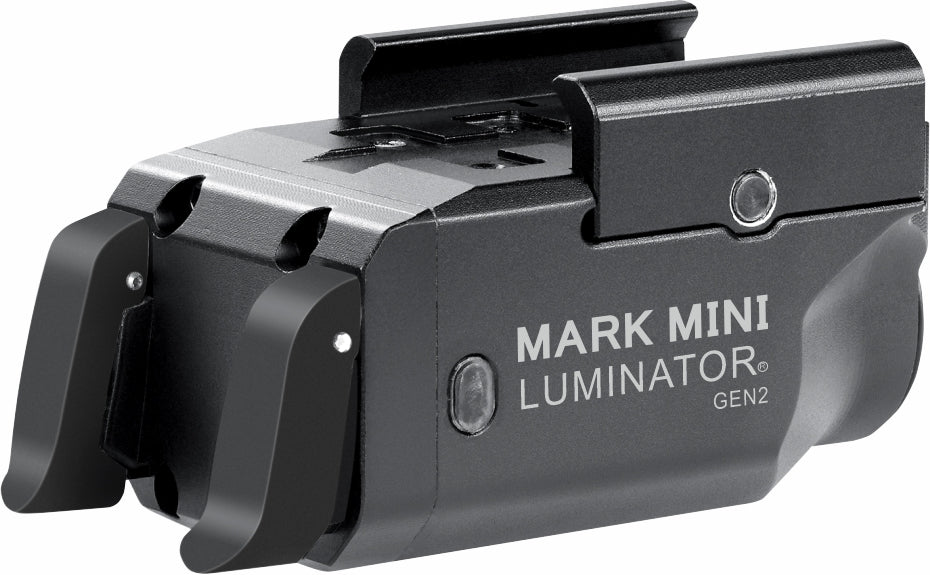 Mark Mini Pistol Light w/  NFA Tritium Night Sights w/ Orange Inserts. For Glock, Walther PDP and Ruger RMX.