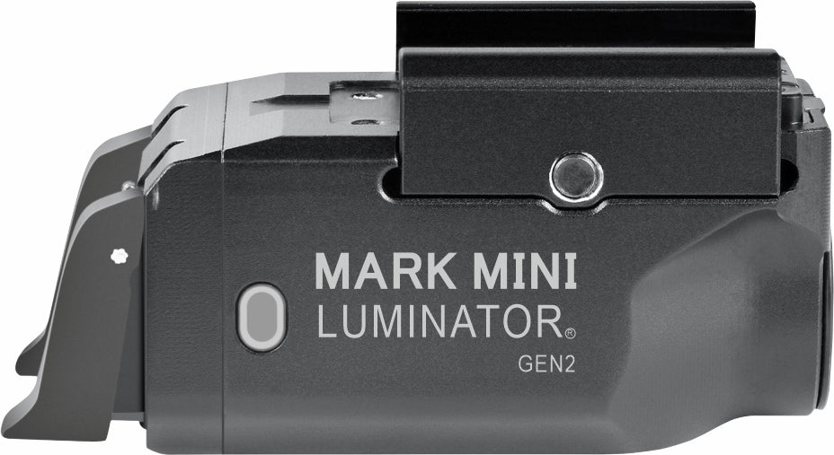 Mark Mini Pistol Light w/  NFA Tritium Night Sights w/ Orange Inserts. For Glock, Walther PDP and Ruger RMX.