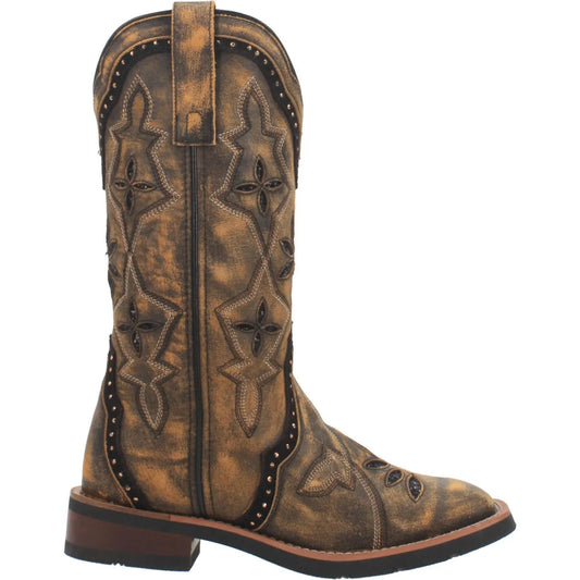 Laredo Bouquet - Womens Leather Cowgirl Boots (Closeout)