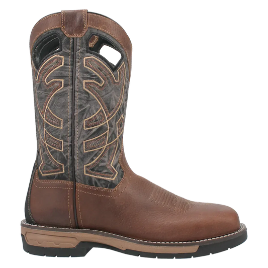 Laredo Nazca (Safety Toe) - Men's Leather Cowboy Work Boot