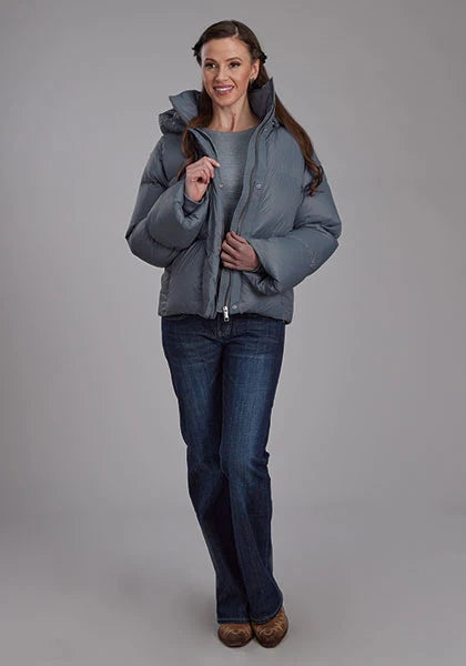Roper 2165 Puffer (Steel) - Women's Nylon Jacket