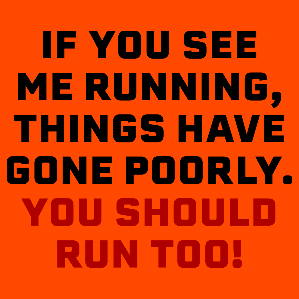 Run - Long Sleeve Hi-Vis T-Shirt