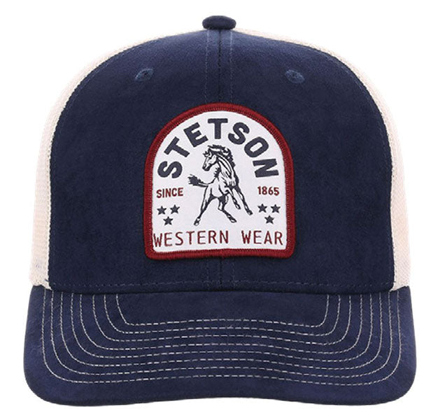 Stetson Stallion (Navy/ Cream) - Trucker Cap