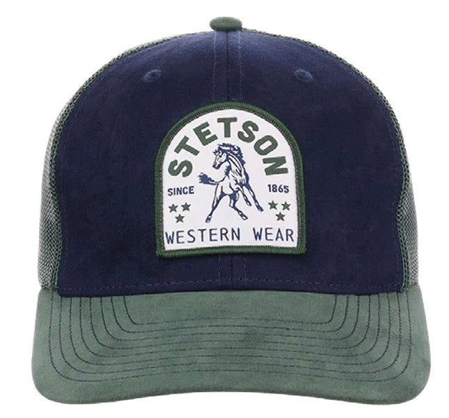 Stetson Stallion (Navy/Grey) - Trucker Cap