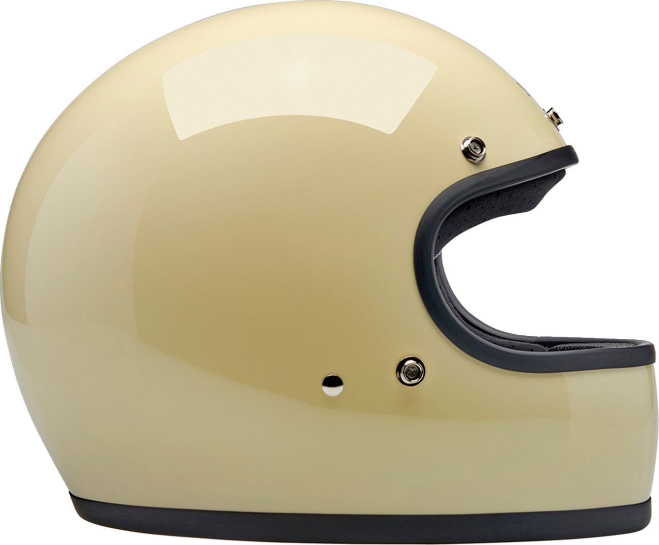 BILTWELL Gringo Helmet - Gloss White - Small 1002-102-502