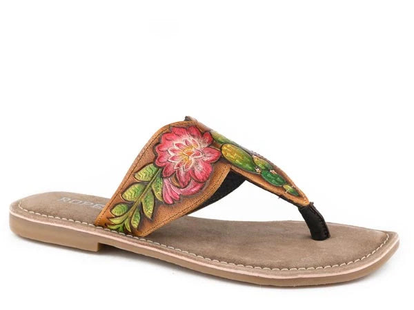 Roper Juliet (Tan) - Women's Sandals