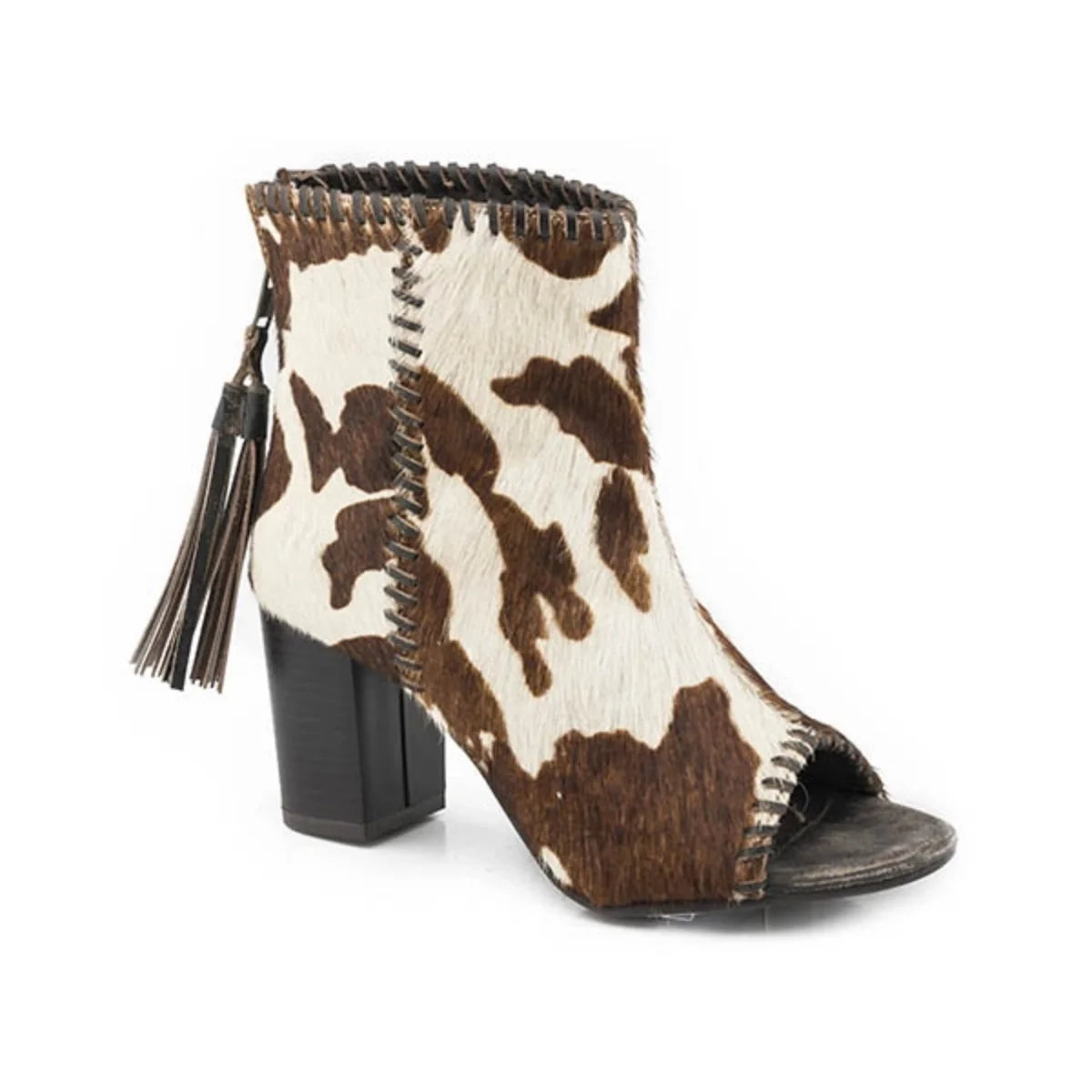 Roper Betsy (Brown) - Women's Cowhide Sandals