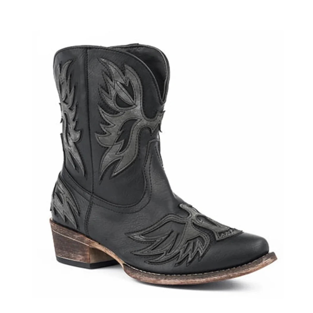 Roper Amelia (Black) - Women's Cowgirl Boot