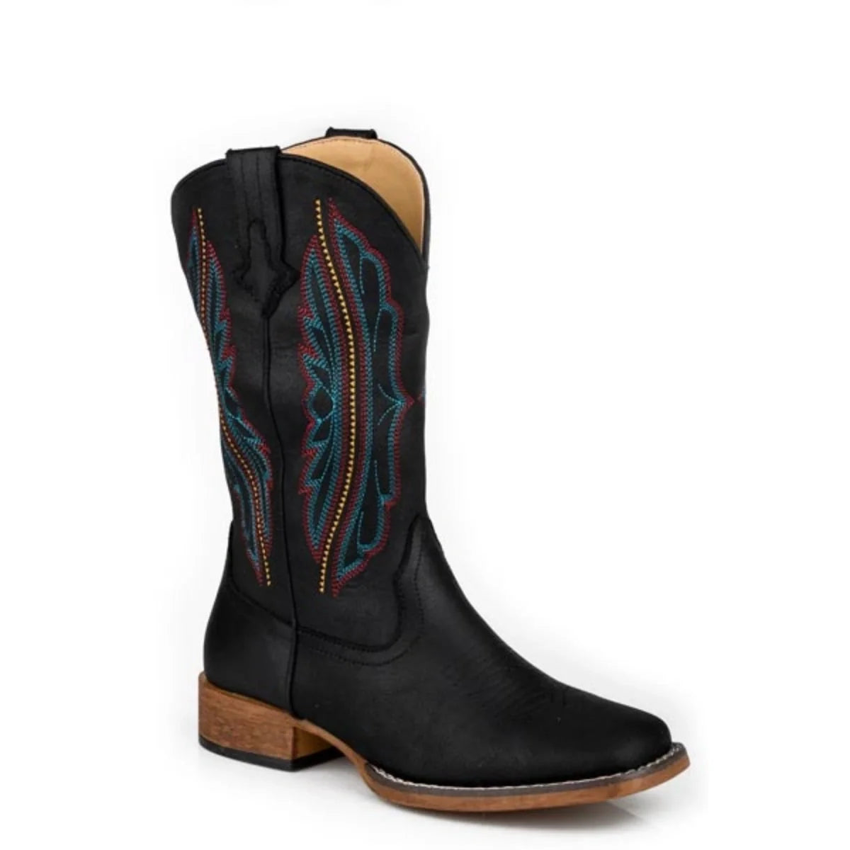 Roper Loretta (Black) - Women's Cowgirl Boot