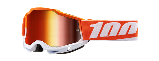 100% Accuri 2 Goggles - Matigofun - Red Mirror 50014-00020