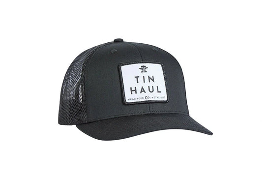 Tin Haul Patch Logo (Grey) - Ball Cap