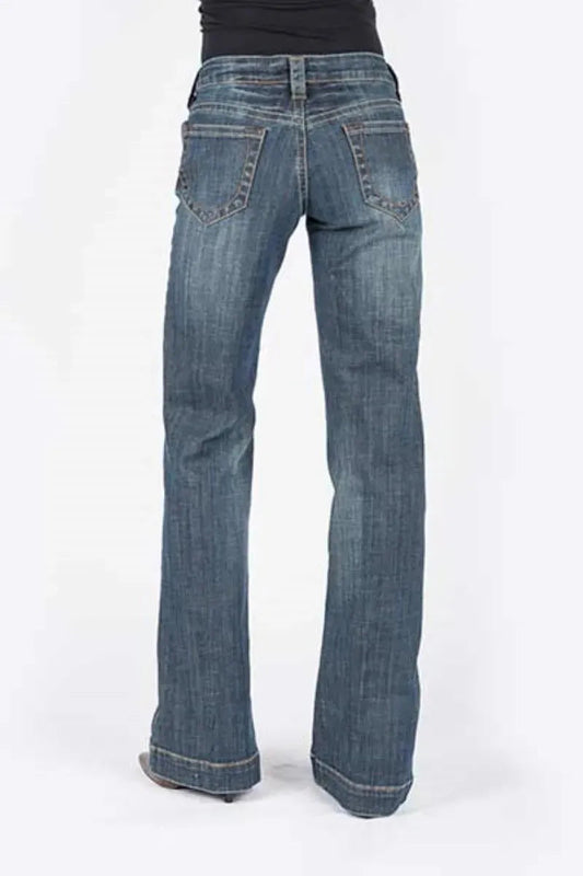 Stetson 214 City Trouser Jeans (Medium Wash) - Women's Jeans