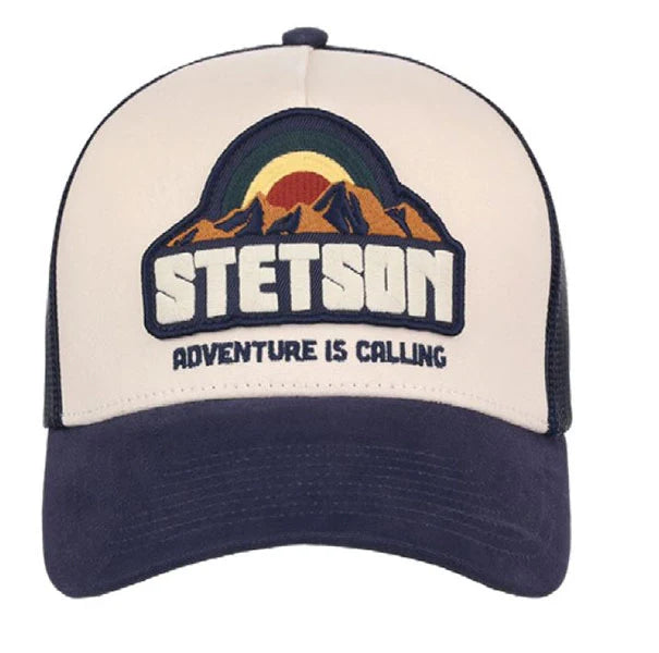 Stetson Adventure Is Calling (Cream/Navy) - Trucker Cap