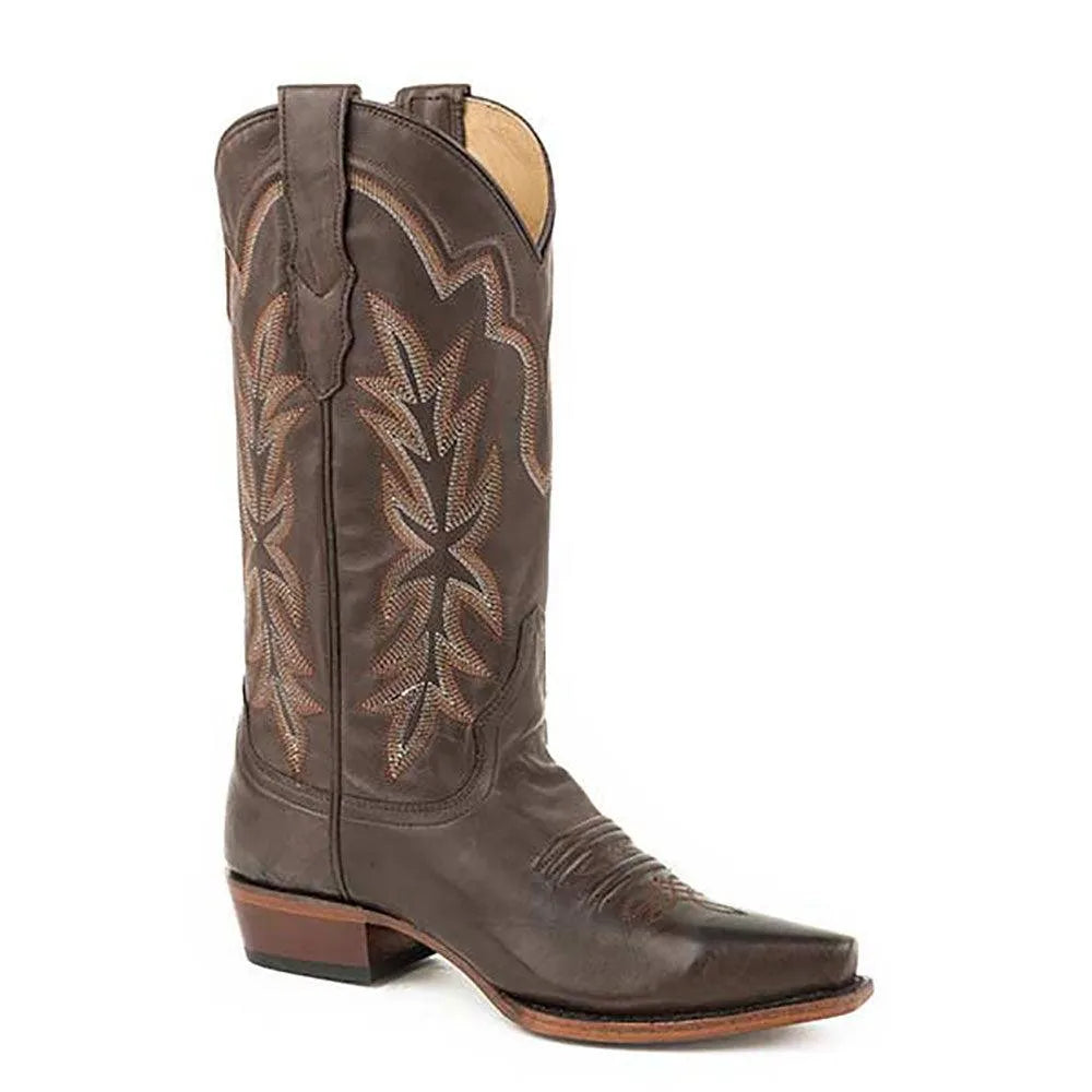 Stetson Casey (Tabacco) - Leather Cowgirl Boot