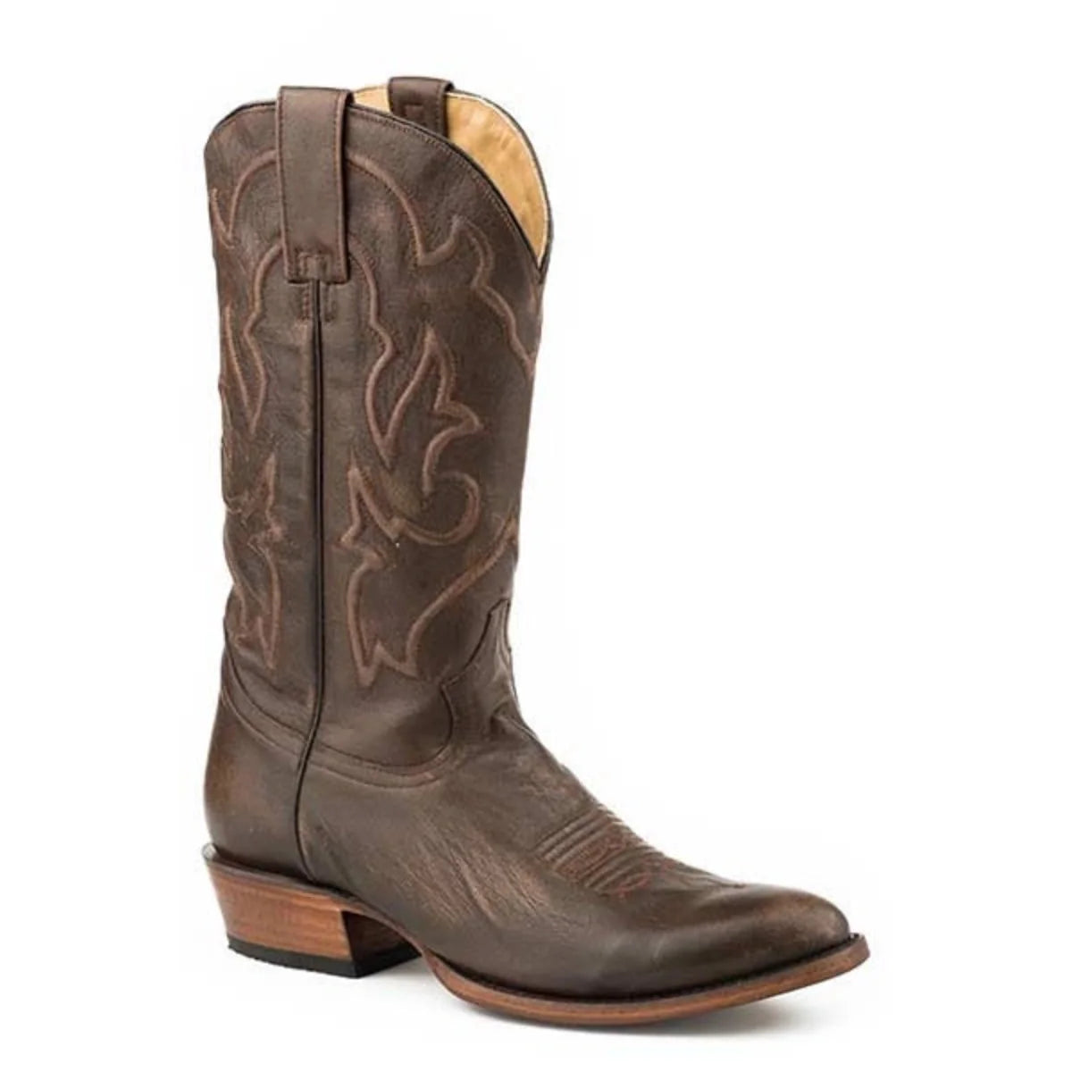 Stetson Carlisle (Dark Brown) - Men's Cowboy Boot