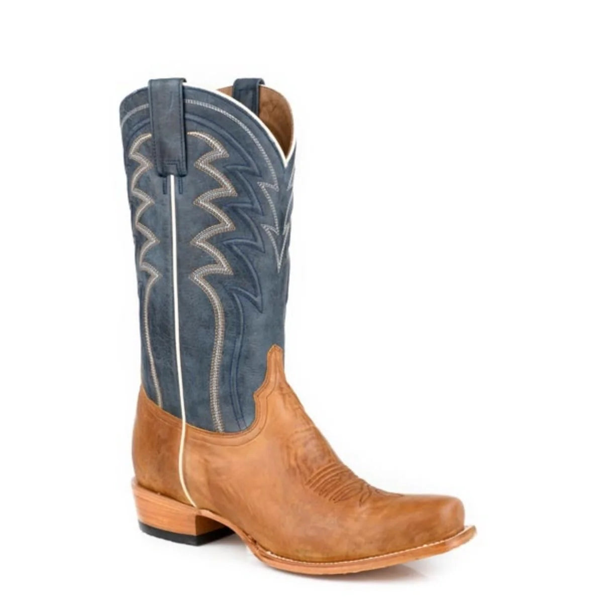 Stetson Knox (Blue/Brown) - Men's Cowboy Boot