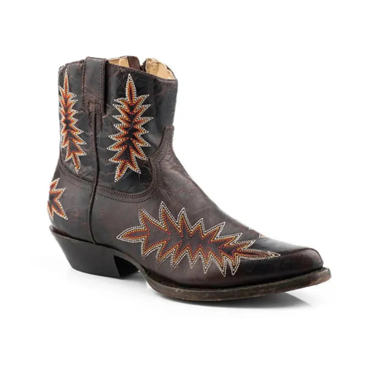 Stetson Charlie (Brown) - Women's Leather Cowgirl Boot