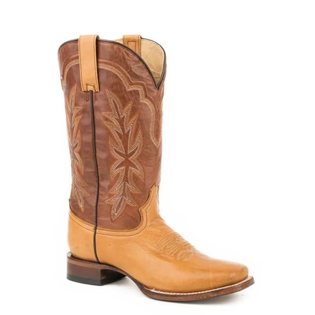 Stetson Jessica (Tan) - Women's Leather Cowgirl Boot
