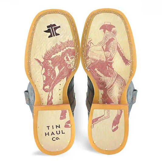 Tin Haul Bricks And Stones/Ride Em' Cowboy - Men's Leather Cowboy Boot