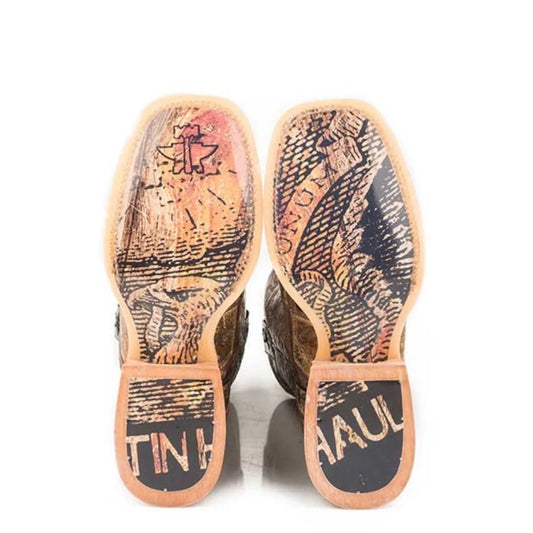 Tin Haul Money Maker - Men's Leather Cowboy Boot