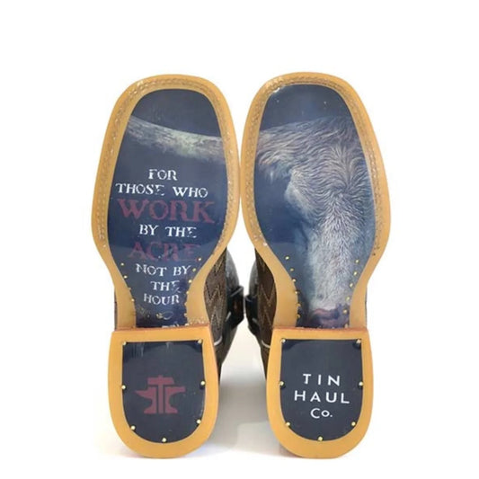 Tin Haul Lightning Strikes - Men's Leather Cowboy Boot