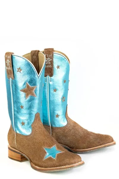 Tin Haul Cosmic Cowgirl - Women's Leather Cowgirl Boot