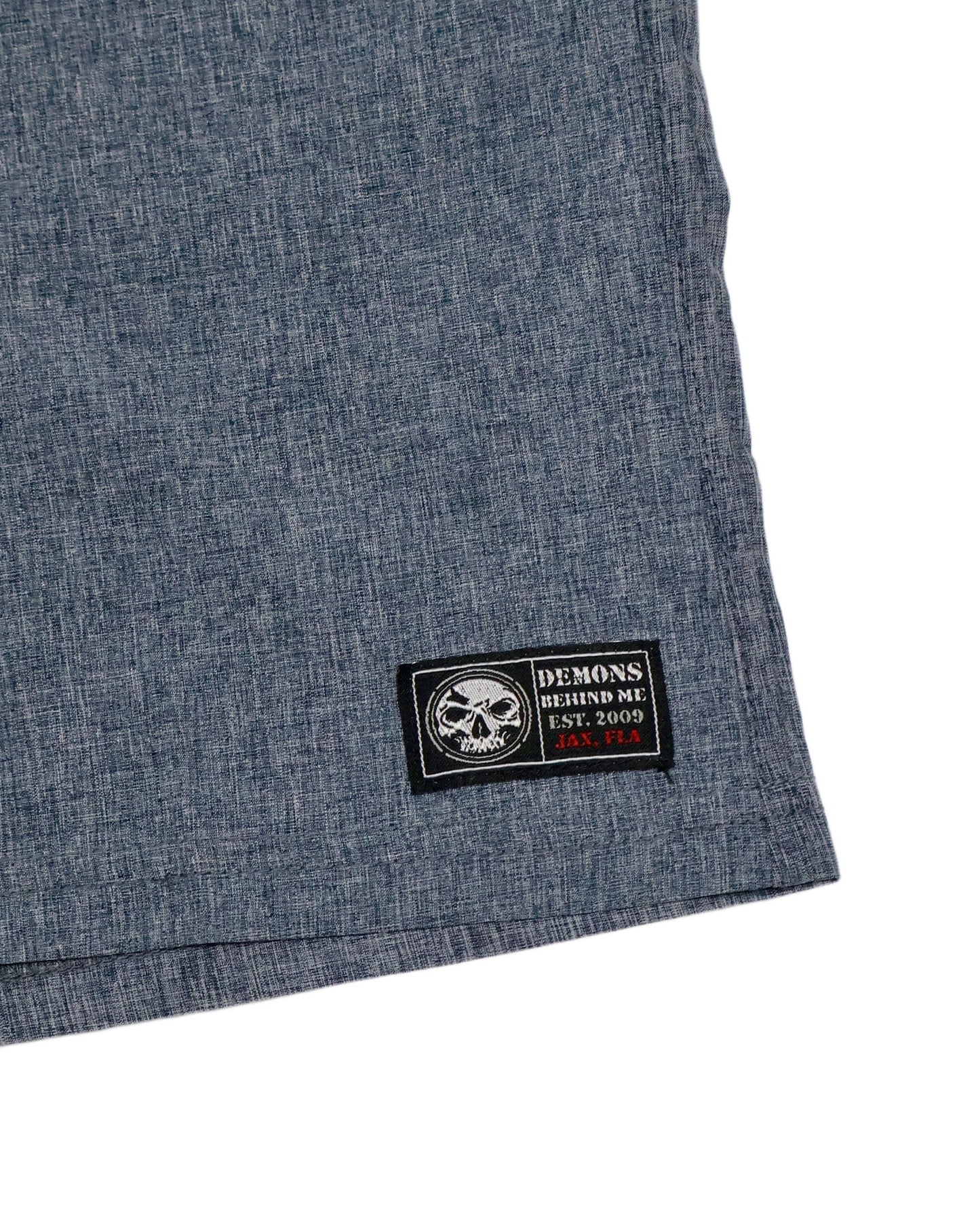 Gray Stretch Hybrid Shorts