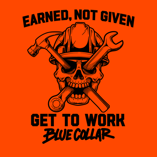 Earned Not Given - Safety Yellow T-Shirt