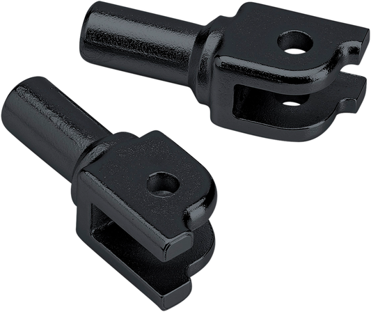 BILTWELL Footpeg Mount - Black - Softail 0107-1640-01