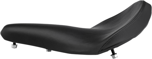 BILTWELL Solo 2 Seat - Black - Smooth 4004-103