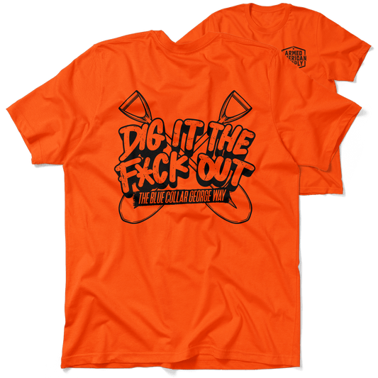 Blue Collar George Dig It - Safety T-Shirt