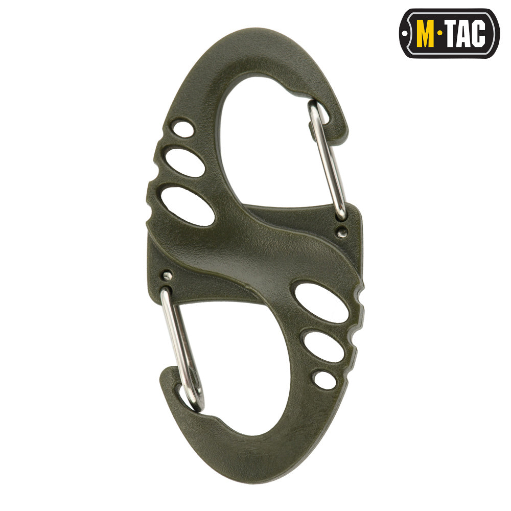 M-Tac Plastic S-Binner Carabiners - (Set of 5)