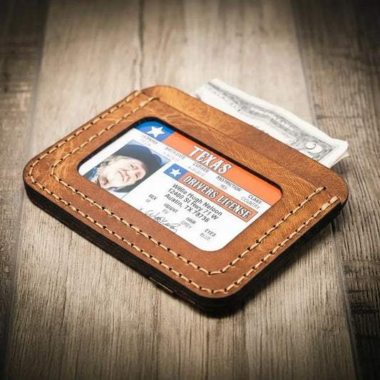 Mansfield Minimalist Wallet - Saddle Tan