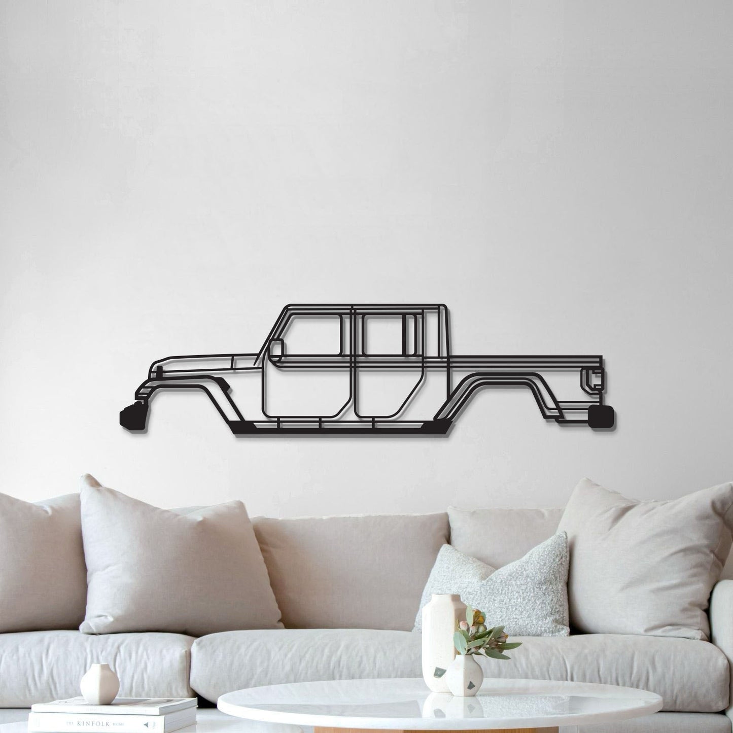2020 Gladiator JT Metal Car Wall Art  - MT0708