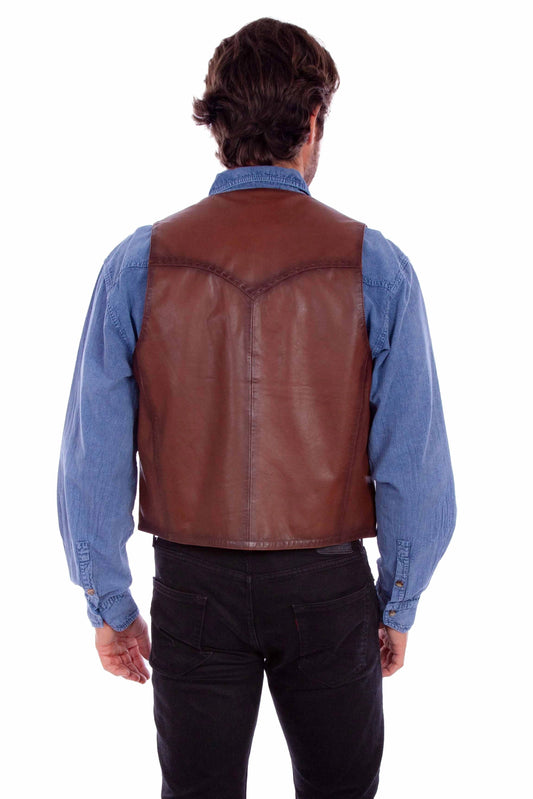 Scully Amarillo (2053 Leather) – Men's Vest
