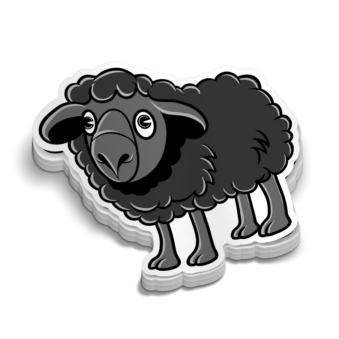 Black Sheep - Hard Hat Decal