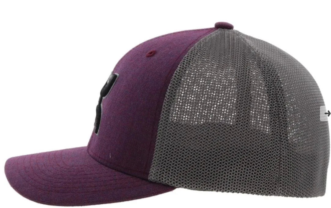 HOOey "Cayman" (Purple/Grey) - Trucker Cap