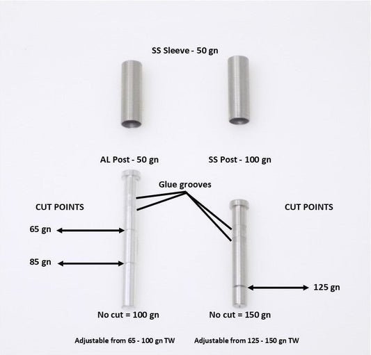 Adjustable Outsert System, .228, .312 End Cap