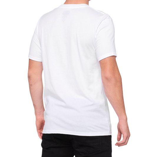 100% Icon T-Shirt - White - Large 20000-00052