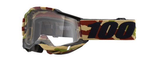 100% Accuri 2 Goggles - Mission - Clear 50013-00021