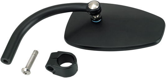 BILTWELL Clamp-On Utility Mirror - Tear Drop - Black 6504-578-131