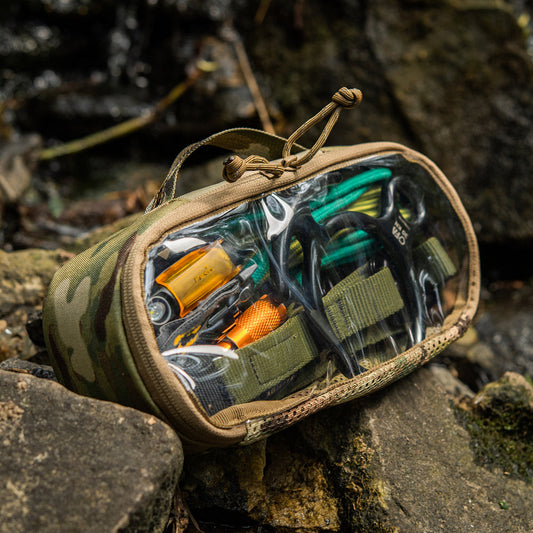 M-Tac Utility Organizer Transparent Elite (Medium) (10.2" x 4.3")