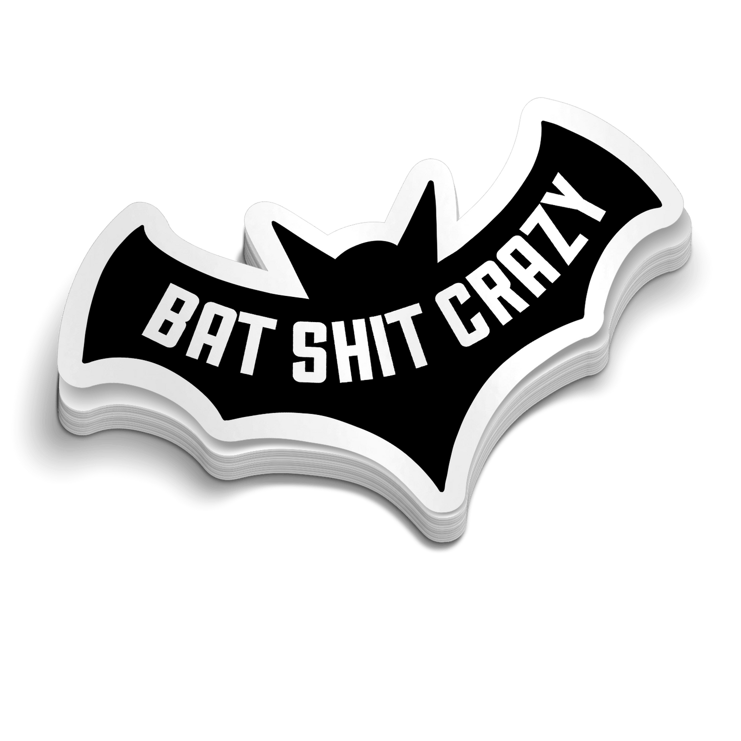 Bat Shit Crazy - Hard Hat Decal