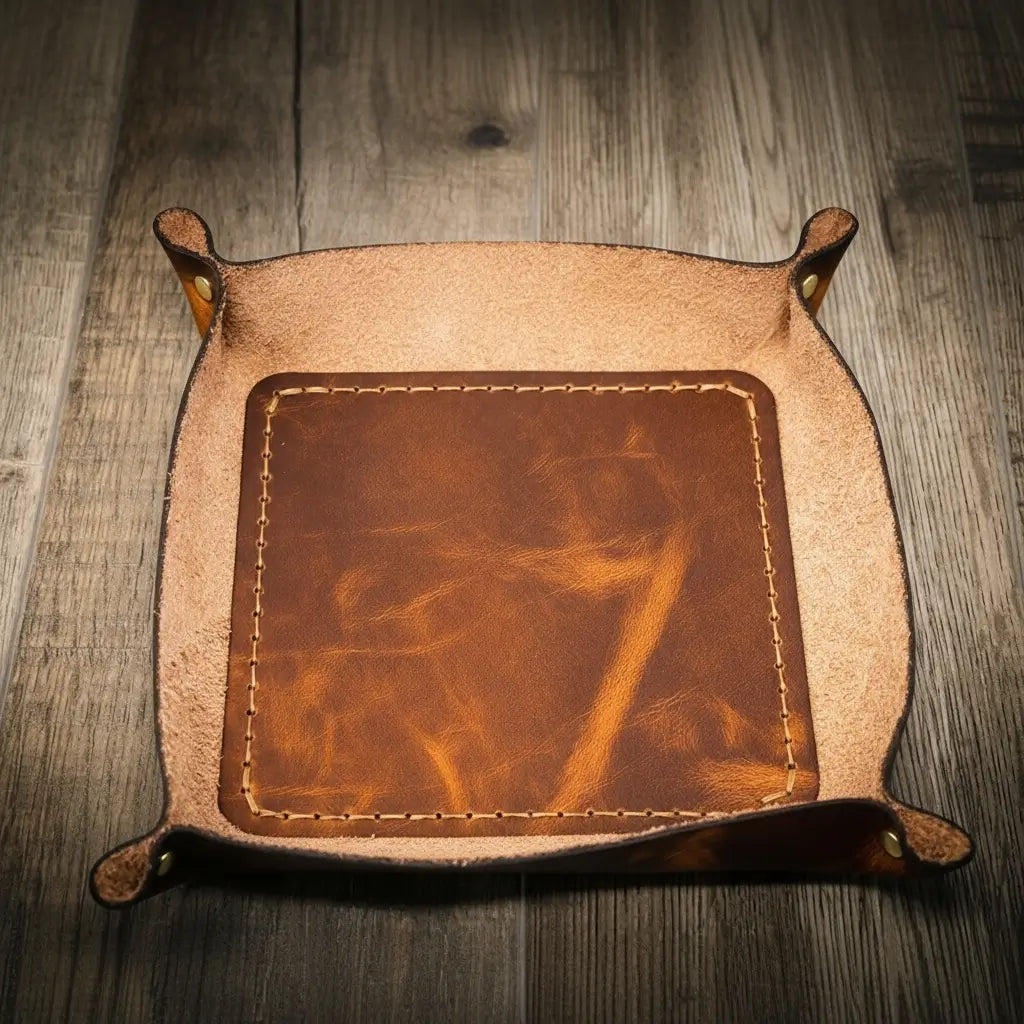 Valet Tray - Chestnut