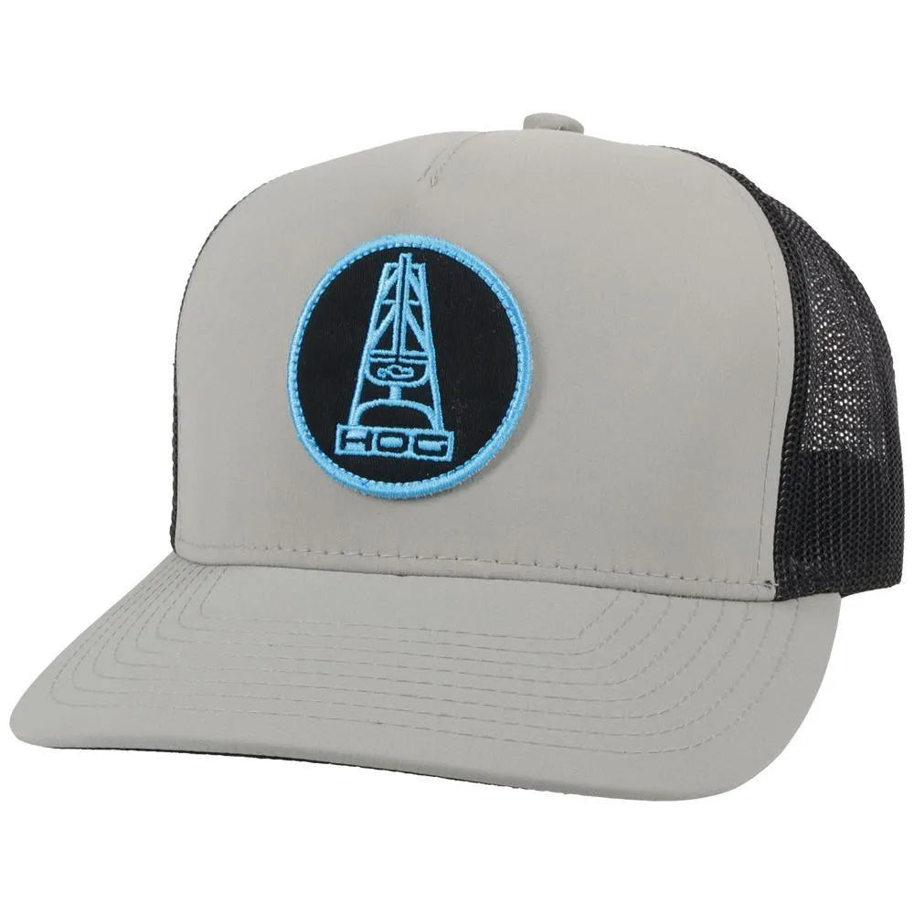 HOOey "Rose" HOG (Grey/Black) - Trucker Cap