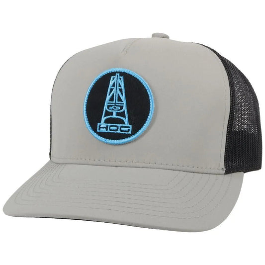 HOOey "Rose" HOG (Grey/Black) - Trucker Cap