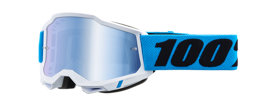 100% Accuri 2 Junior Goggles - Novel - Blue Mirror 50025-00009