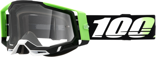 100% Racecraft 2 Goggles - Kalkuta - Clear 50009-00006
