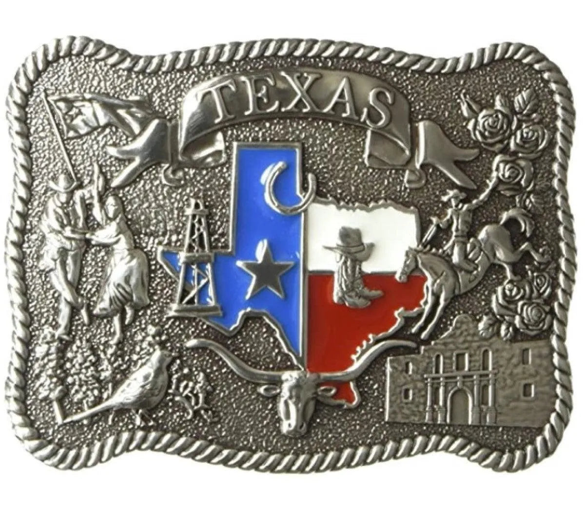 Nocona State of Texas - Belt Buckle