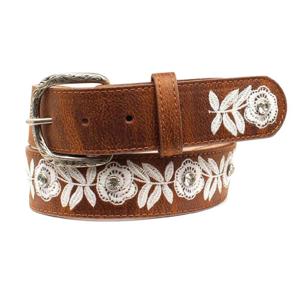 3D Beauty Belle Leather Belt - Womens Belt